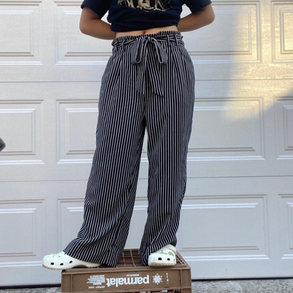 popsugar striped pants